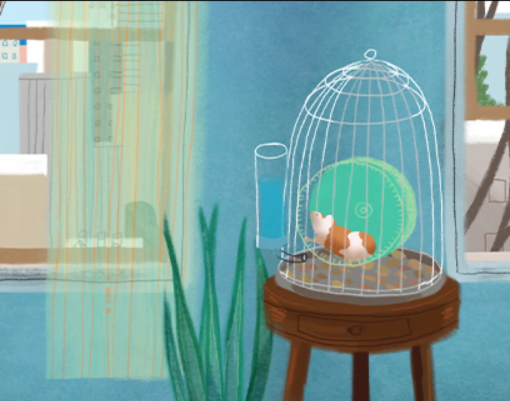 Hamster — animation by Studio Poink