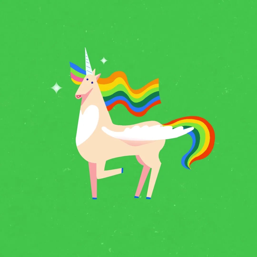 Unicorn Natural Habitat — animation by Studio Poink